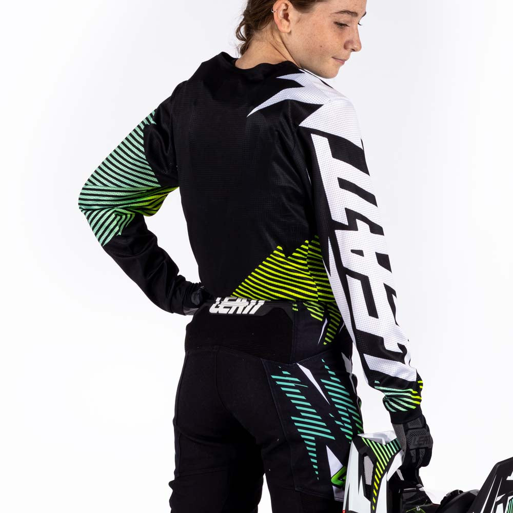 Leatt 3.5 Junior Ride Kit Storm Teal - FREE UK Delivery, FREE 365 Day Returns | Moto Central