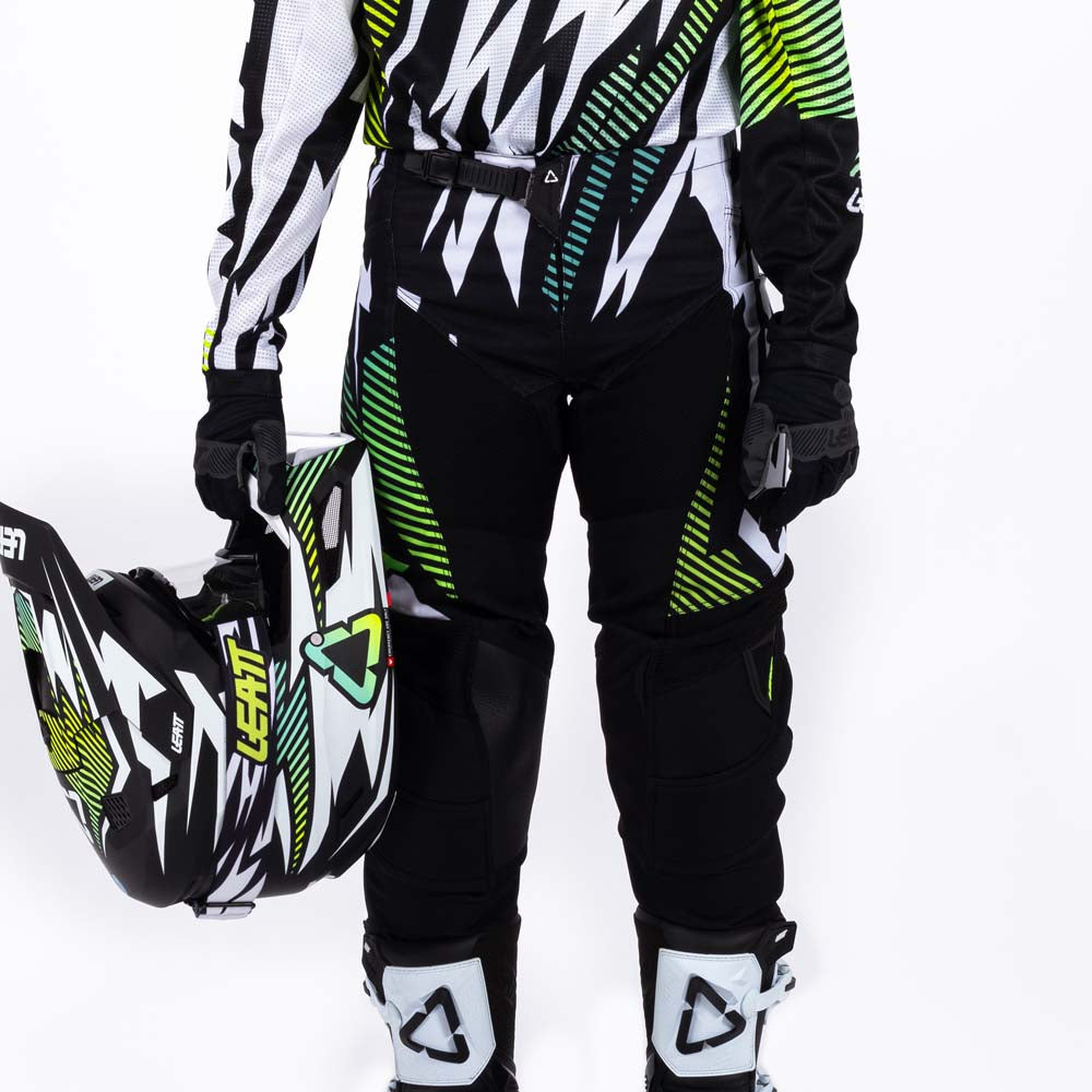 Leatt 3.5 Junior Ride Kit Storm Teal - FREE UK Delivery, FREE 365 Day Returns | Moto Central
