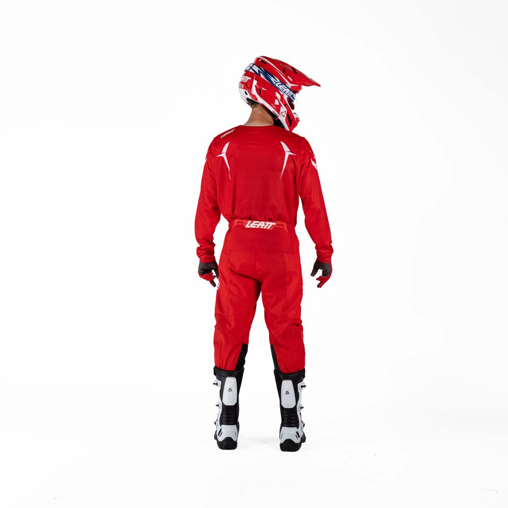 Leatt Moto 3.5 Ride Kit Red - FREE UK Delivery, FREE 365 Day Returns | Moto Central