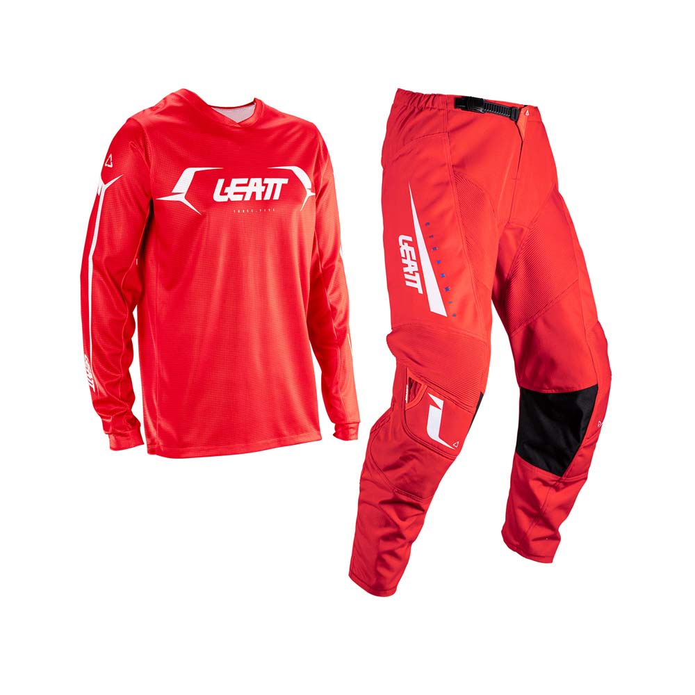 Leatt 3.5 Junior Ride Kit Red - FREE UK Delivery, FREE 365 Day Returns | Moto Central