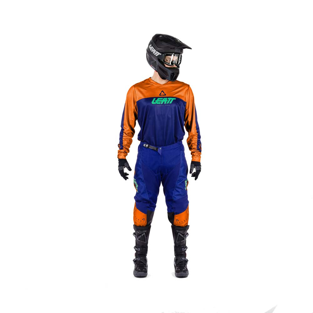 Leatt Moto 3.5 Ride Kit Orange - FREE UK Delivery, FREE 365 Day Returns | Moto Central