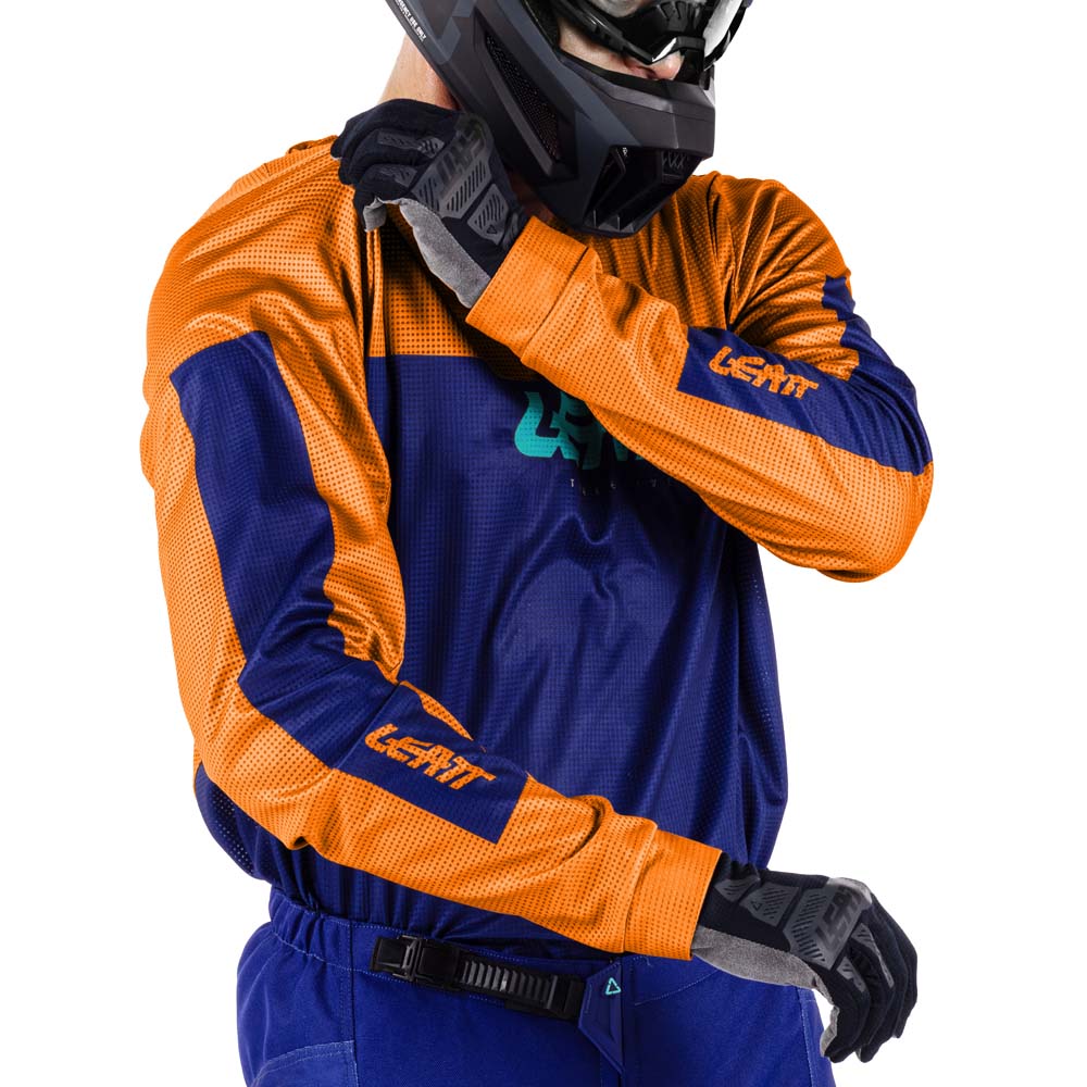 Leatt Moto 3.5 Ride Kit Orange - FREE UK Delivery, FREE 365 Day Returns | Moto Central