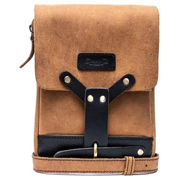 Trip Machine Universal Thigh Bag / Leg Bag Tobacco Brown - front product view