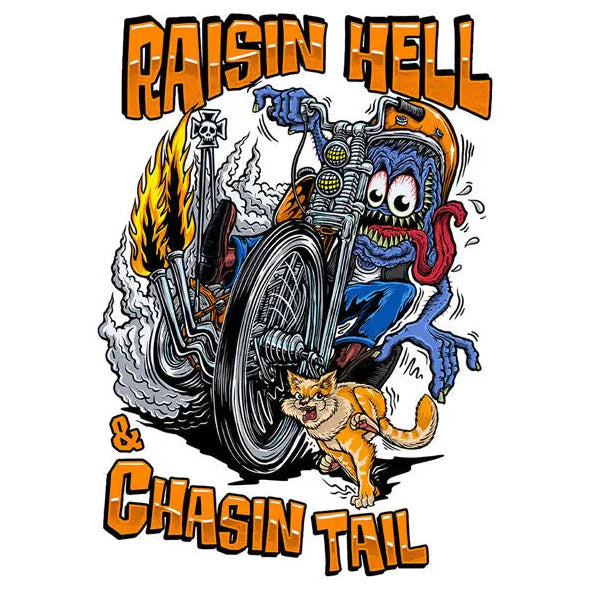 Lethal Threat Chasin Tail Sticker — sticker front view
