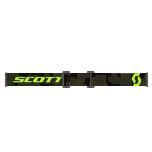 Scott Prospect Goggles Kaki Green / Neon Yellow / Light Sensitive Grey Works