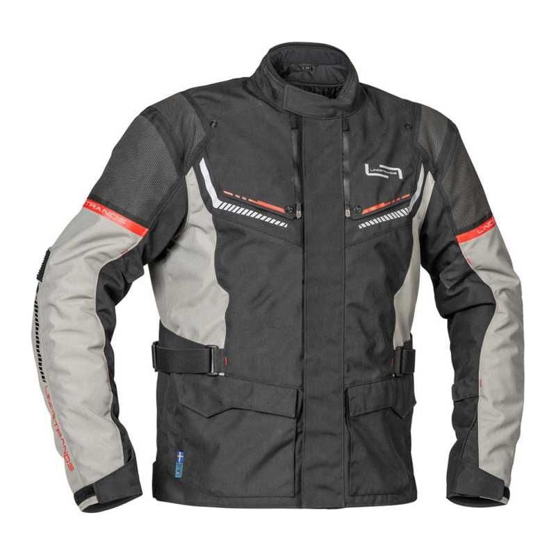 Lindstrands Sylarna Touring Textile Jacket Black / Grey
