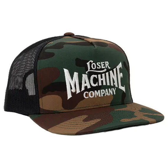 Loser Machine Gage Cap Camo — front three-quarter view