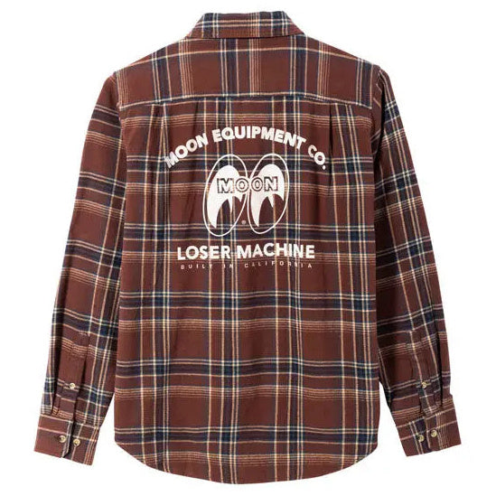Loser Machine X Mooneyes Charlie Shirt — rear view