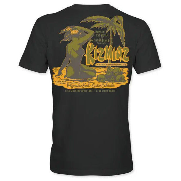 Lucky 13 Kizmias T-Shirt Black — rear product view