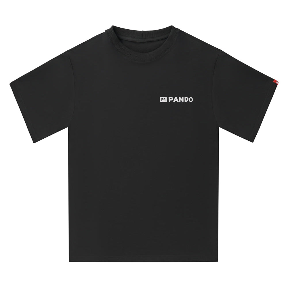 Pando Moto Luke Dont Die Oversized T-Shirt Black FREE UK Delivery, FREE 365 Day Returns | Moto Central