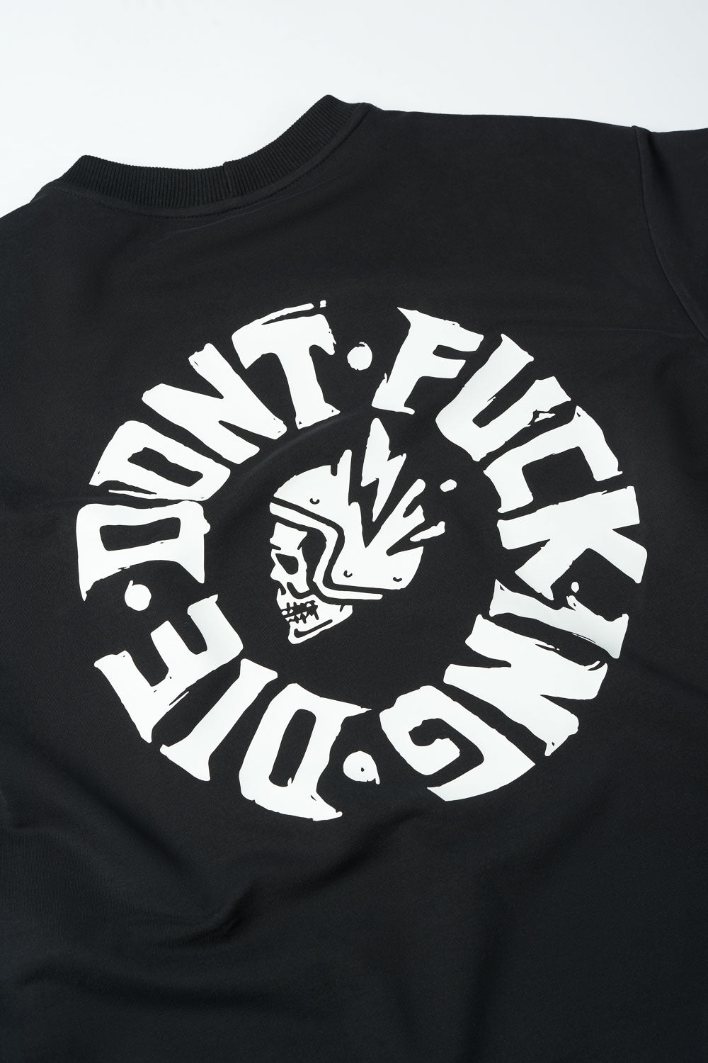 Pando Moto Luke Dont Die Oversized T-Shirt Black FREE UK Delivery, FREE 365 Day Returns | Moto Central