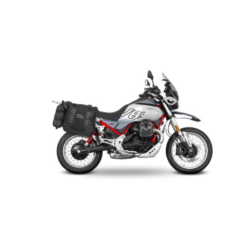 SHAD 3P Pannier Fitting Kit For Moto Guzzi V85 TT Travel 2024 - FREE UK Shipping, FREE 365 Day Returns | Moto Central