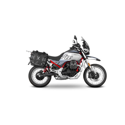 SHAD 3P Pannier Fitting Kit For Moto Guzzi V85 TT Travel 2024 - FREE UK Shipping, FREE 365 Day Returns | Moto Central