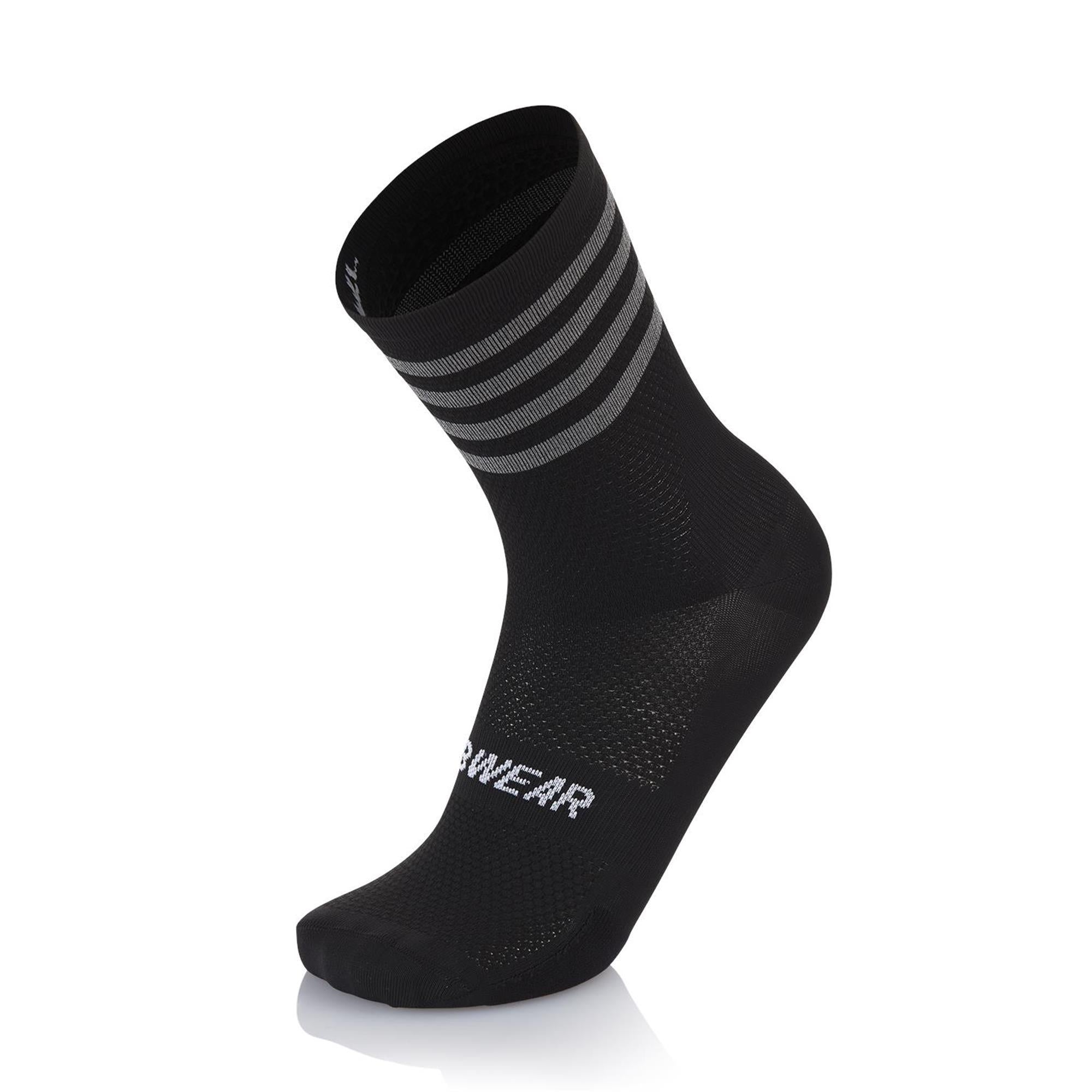 MB Wear Night Cycling Socks Black - FREE UK Shipping, FREE 365 Day Returns | Moto Central