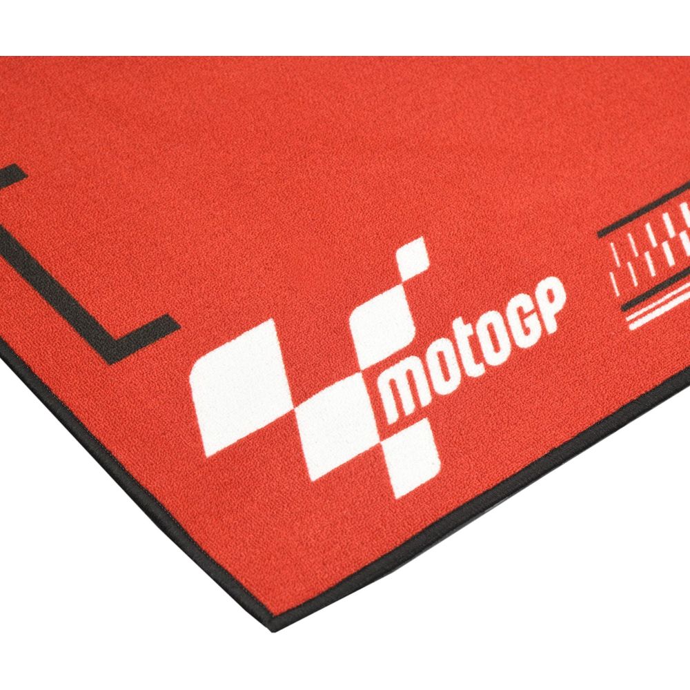 MotoGP Series 4 Garage Mat Red / White