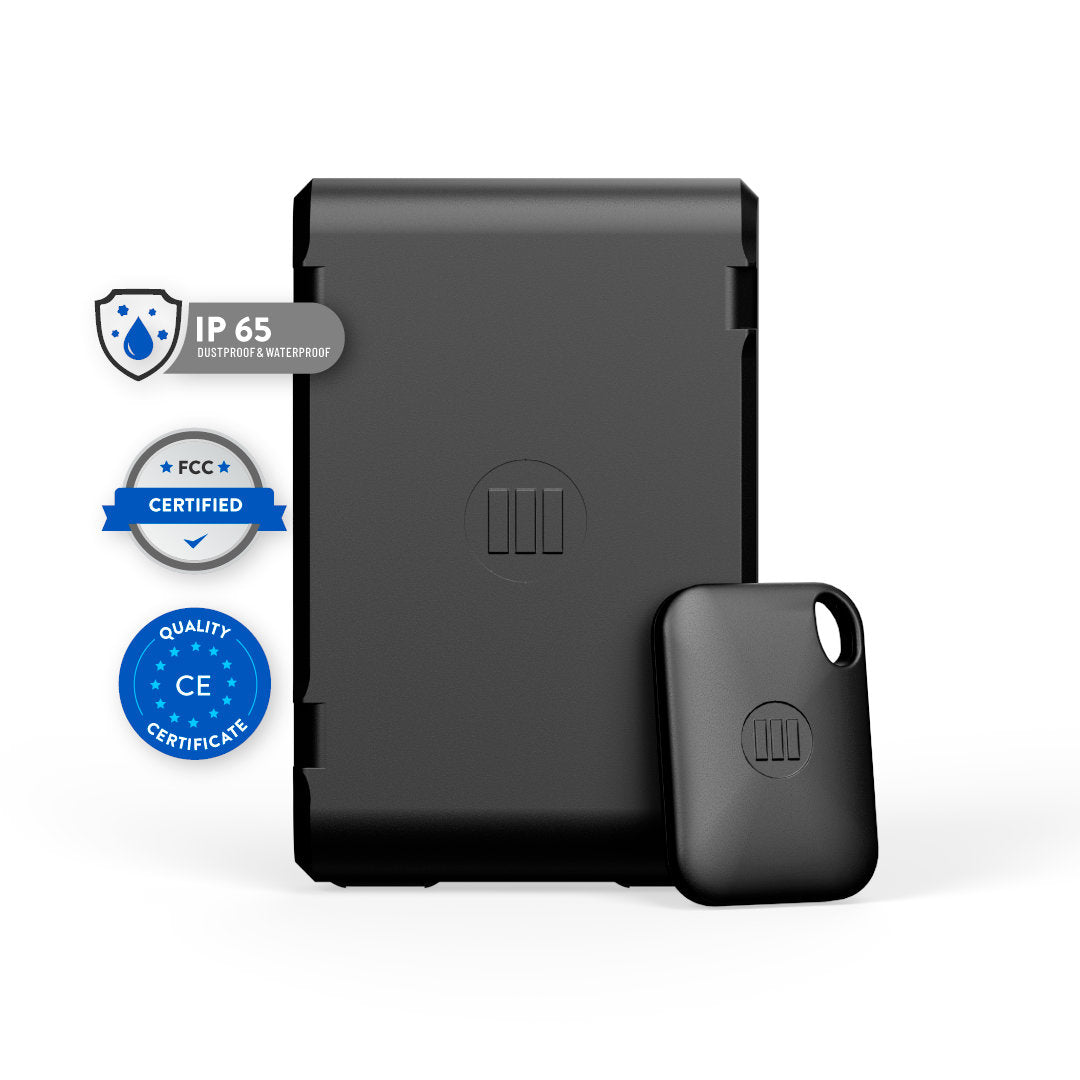 Monimoto 7 GPS Tracker Black FREE UK Delivery, FREE 365 Day Returns | Moto Central