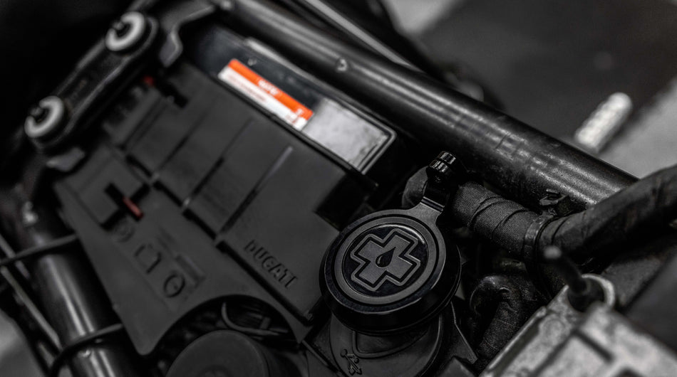 Muc-Off Secure AirTag Holder Black for Powersports