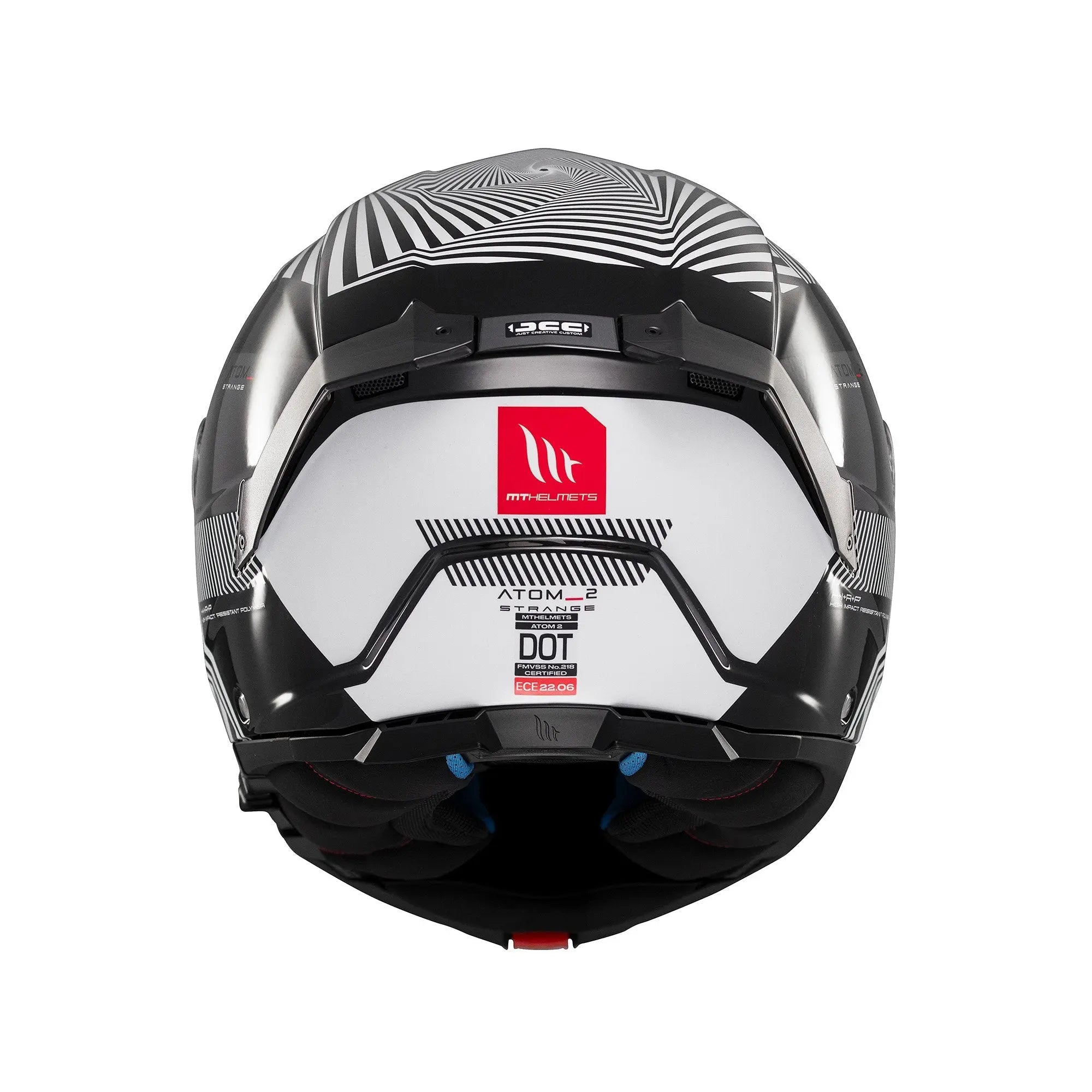 MT Atom 2 SV Strange B2 Gloss Black FREE UK Delivery, FREE 365 Day Returns | Moto Central