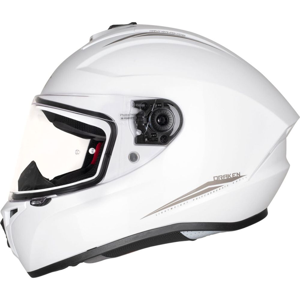MT Helmets Draken ECE 22.06 Gloss Pearl White