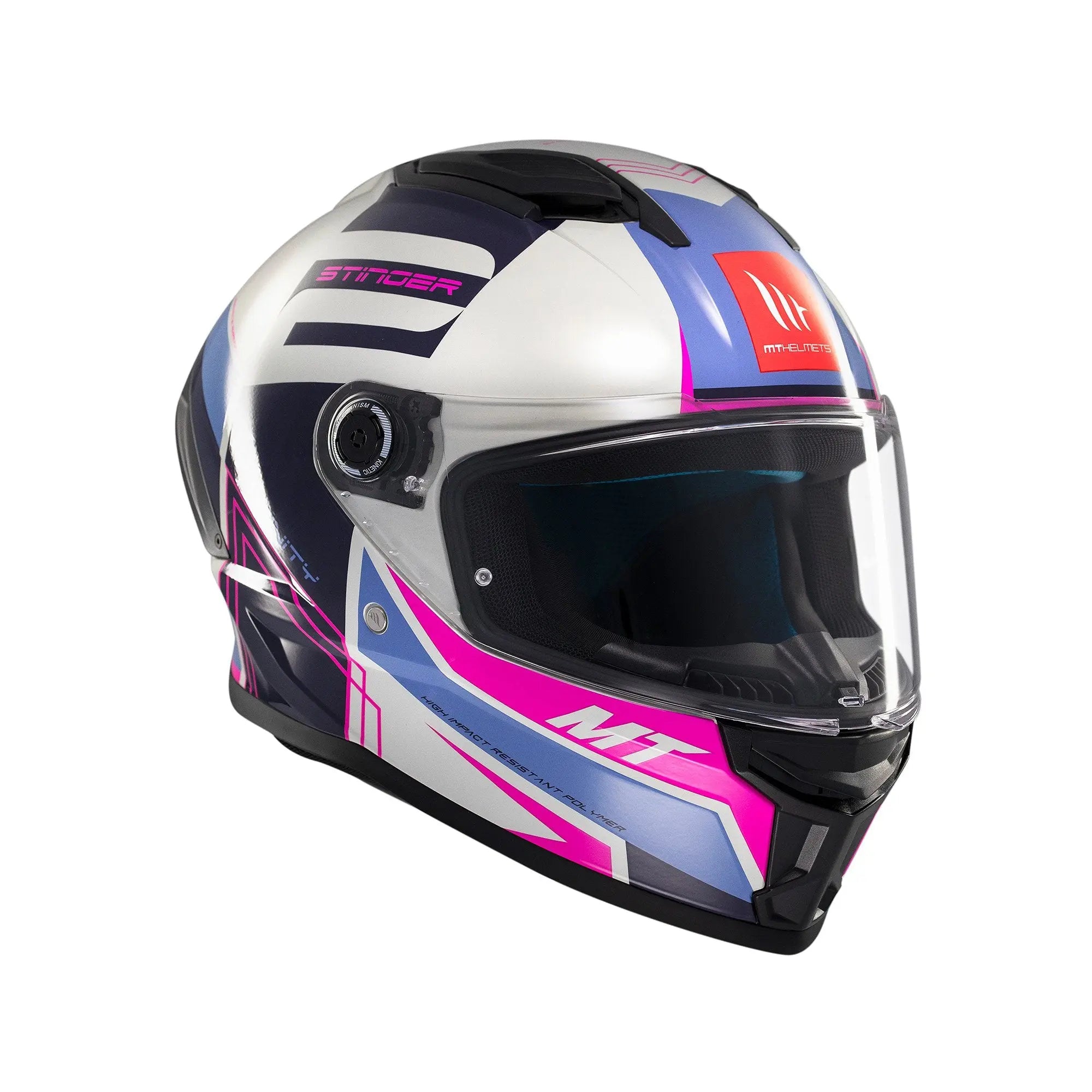 MT Stinger 2 Tron C8 Gloss Pink / Purple FREE UK Delivery, FREE 365 Day Returns | Moto Central