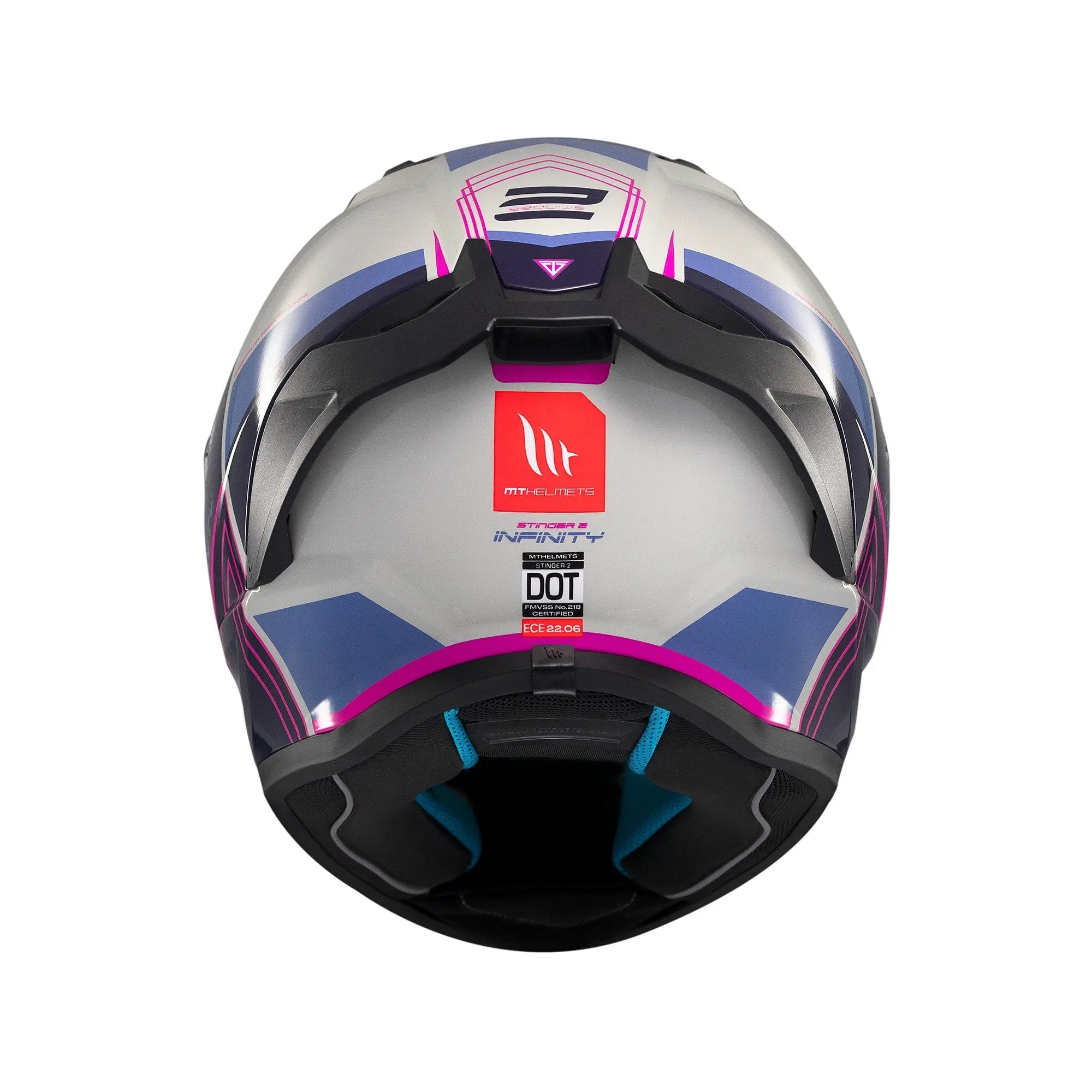 MT Stinger 2 Tron C8 Gloss Pink / Purple FREE UK Delivery, FREE 365 Day Returns | Moto Central