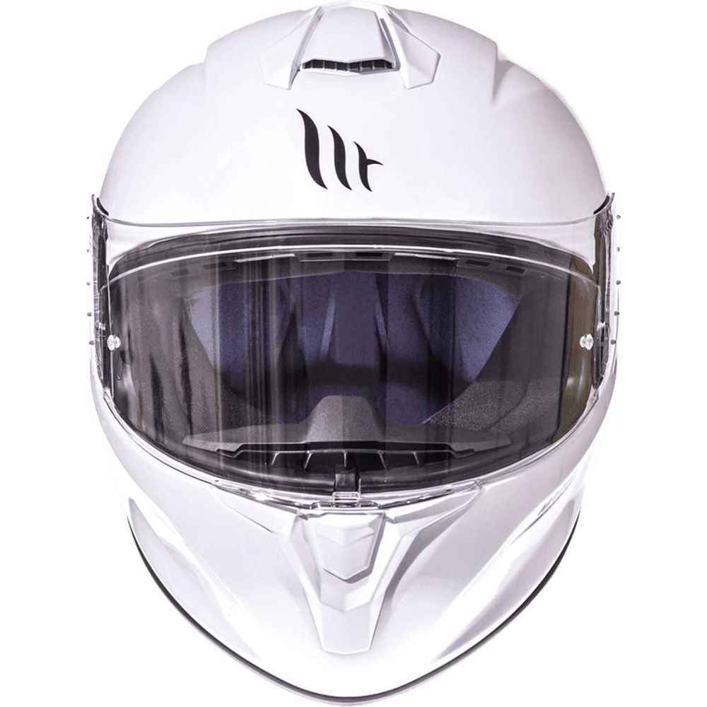 MT Helmets Targo Pearl White