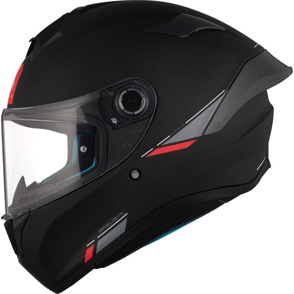 MT Helmets Targo S Solid ECE-22.06 Matt Black