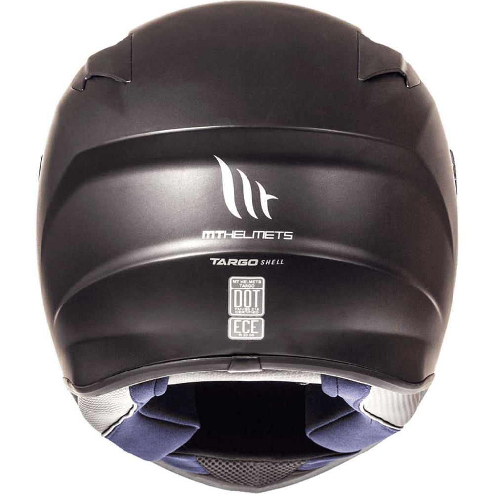MT Helmets Targo Solid Matt Black