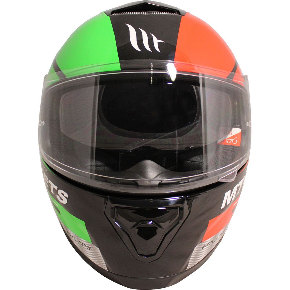 MT Helmets Thunder 3 SV Pitlane Green / White / Red