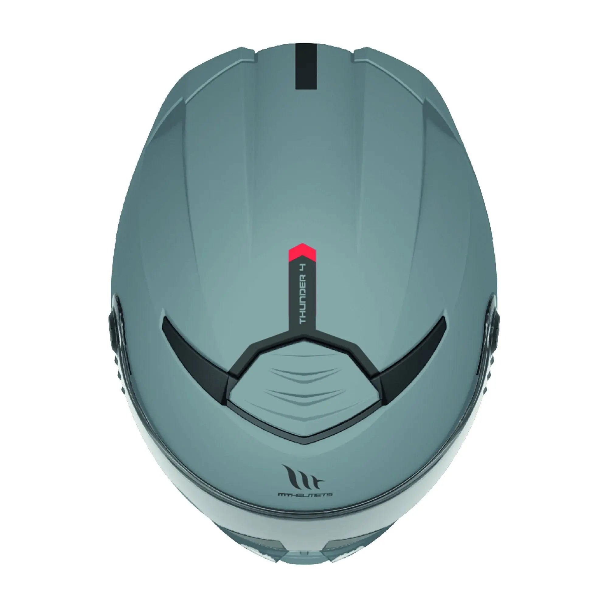 MT Thunder 4 SV A12 Matt Grey FREE UK Delivery, FREE 365 Day Returns | Moto Central