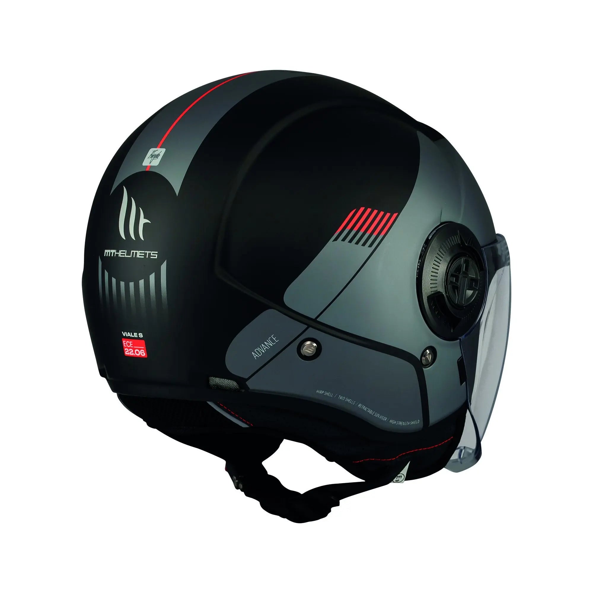 MT Viale SV Advance B41 Matt Black FREE UK Delivery, FREE 365 Day Returns | Moto Central