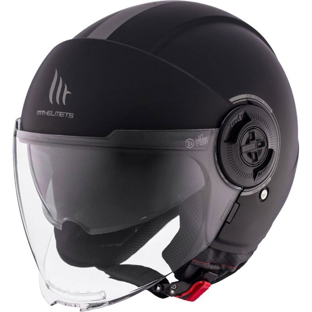 MT Helmets Viale SV S Solid A1 Matt Black