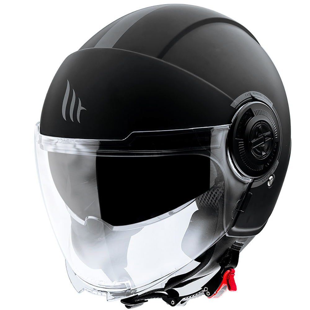 MT Helmets Viale Solid Matt Black
