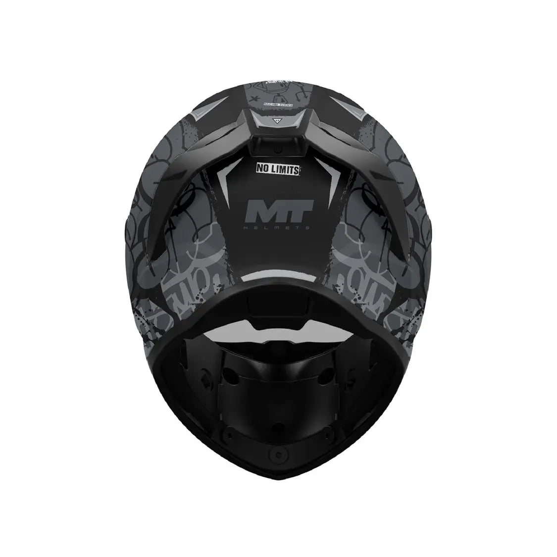 MT Helmet Stinger 2 Tagger B2 Matt Grey / Black FREE UK Delivery, FREE 365 Day Returns | Moto Central