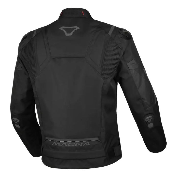 Macna Admyre Textile Jacket Black rear view