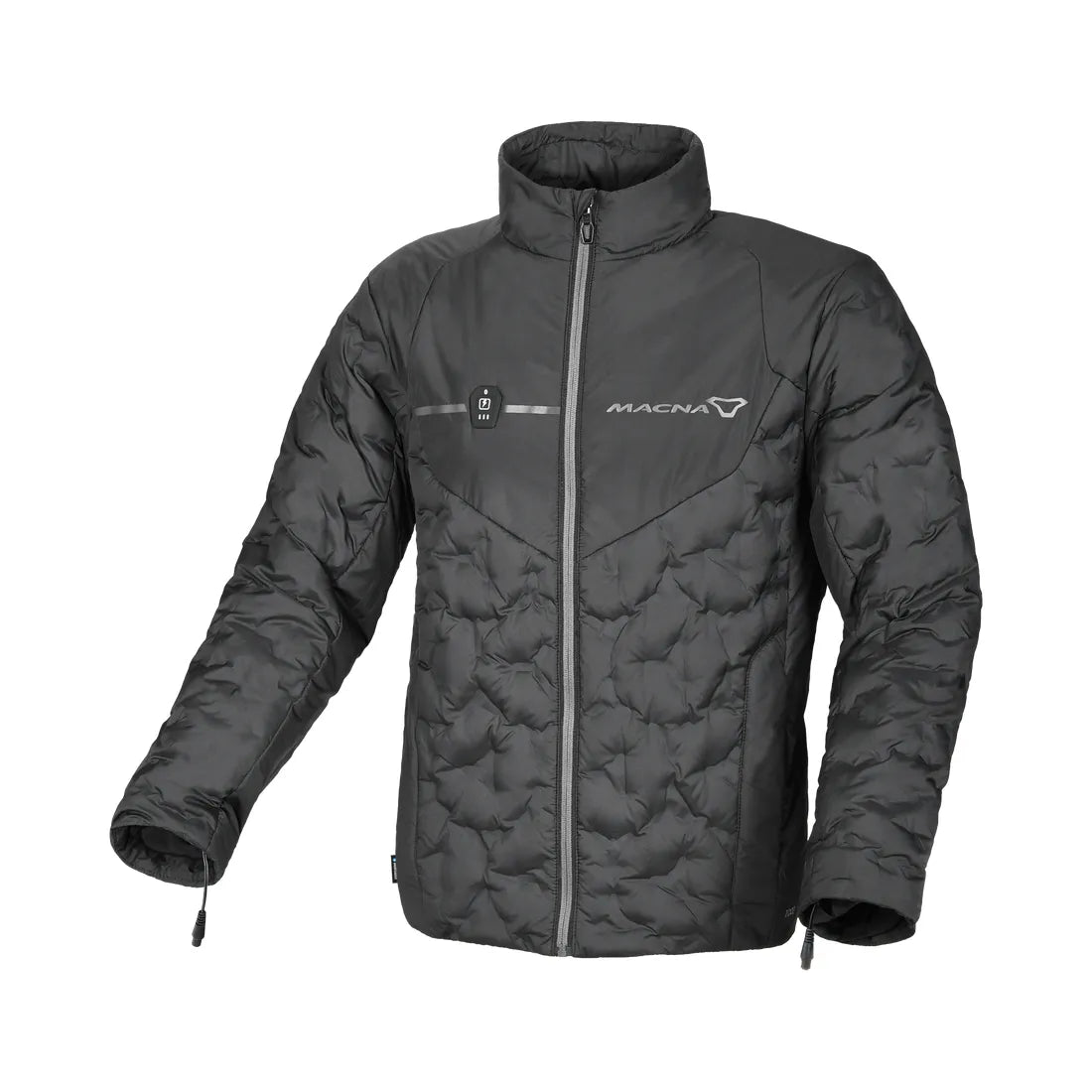 Macna Ascent Heated Jacket Black - FREE UK Shipping, FREE 365 Day Returns | Moto Central