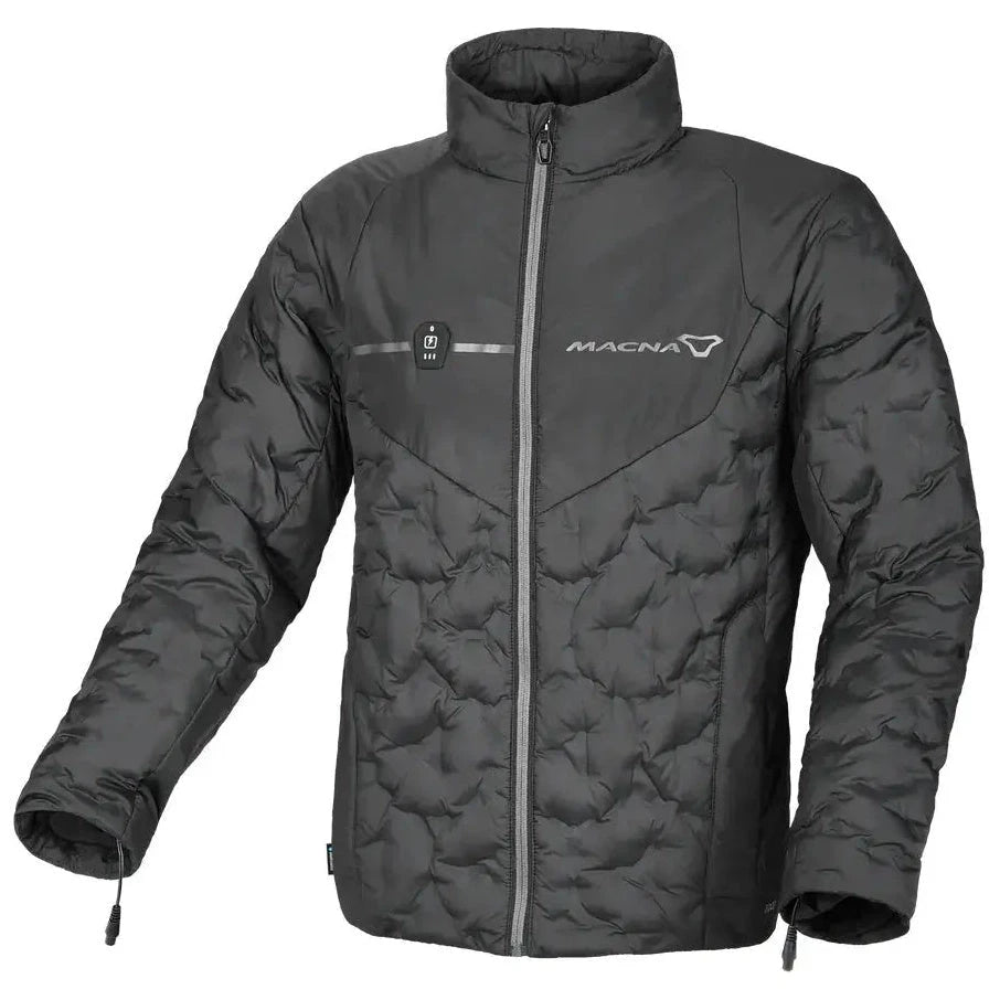 Macna Ascent Heated Jacket Black  - FREE UK Shipping, FREE 365 Day Returns | Moto Central