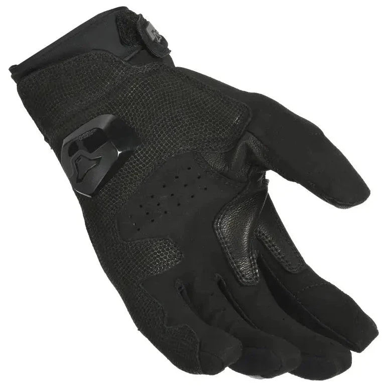 Macna Assault 2.0 Short Textile Gloves Black  - FREE UK Shipping, FREE 365 Day Returns | Moto Central