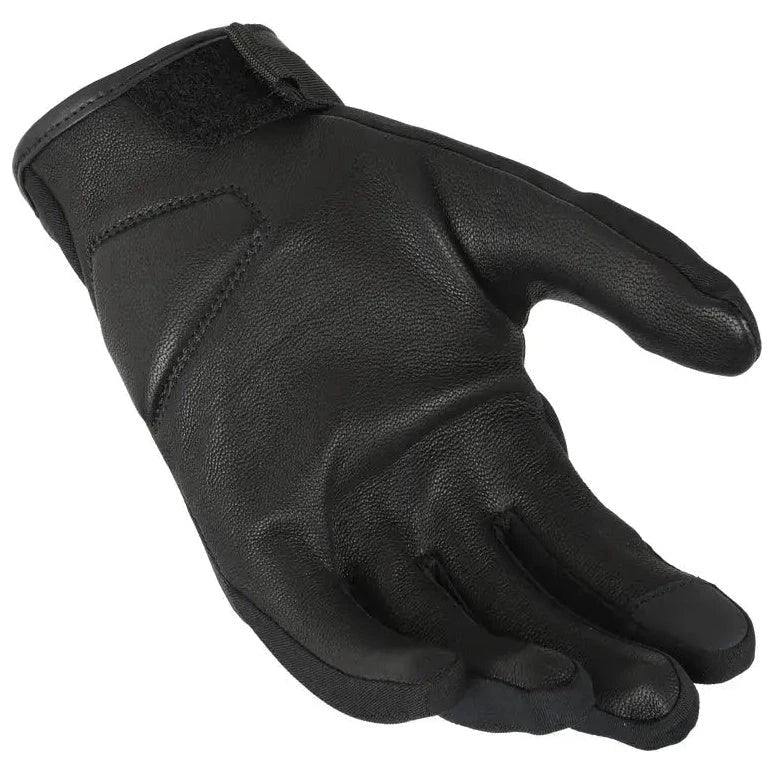 Macna Astrilla Ladies Leather / Textile Gloves Black  - FREE UK Shipping, FREE 365 Day Returns | Moto Central
