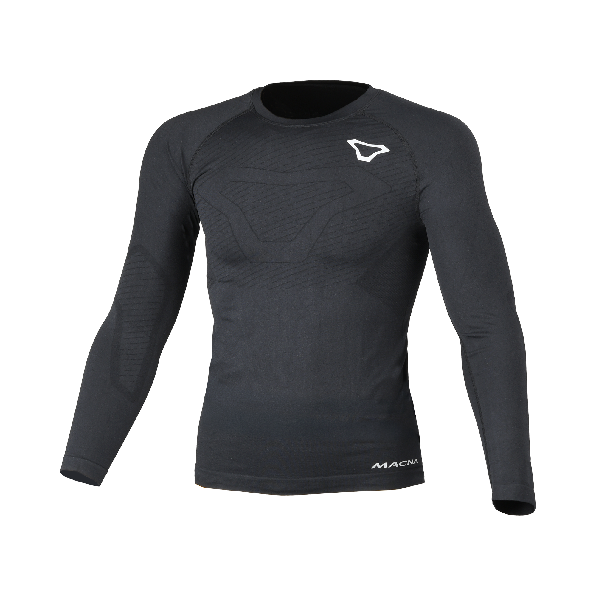 Macna Desert Long Sleeves Base Layer T-Shirt Black FREE UK Delivery, FREE 365 Day Returns | Moto Central