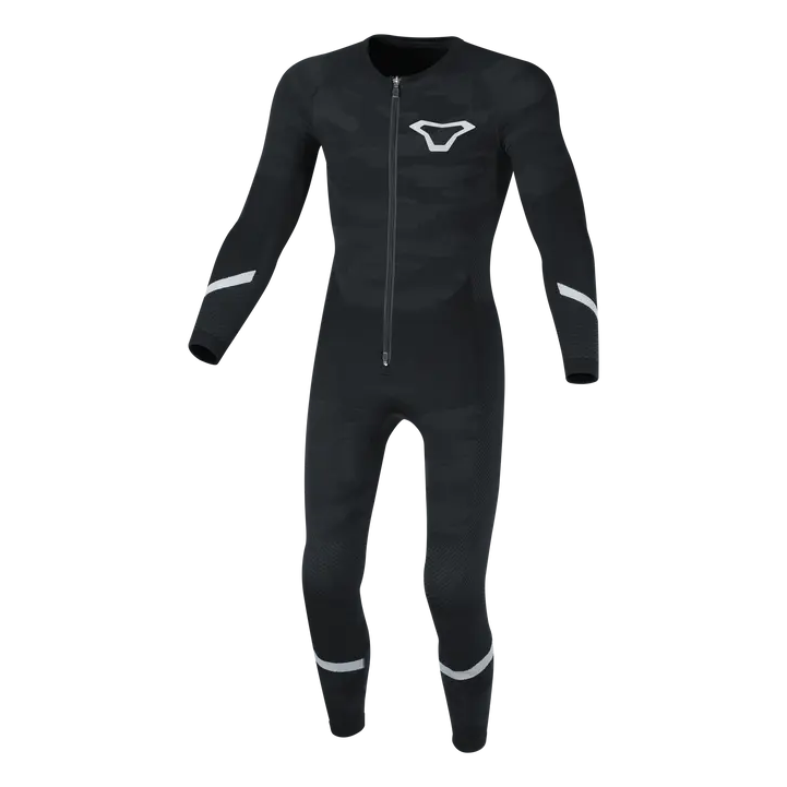 Macna Summer 1 Piece Base Layer Suit Black – front view