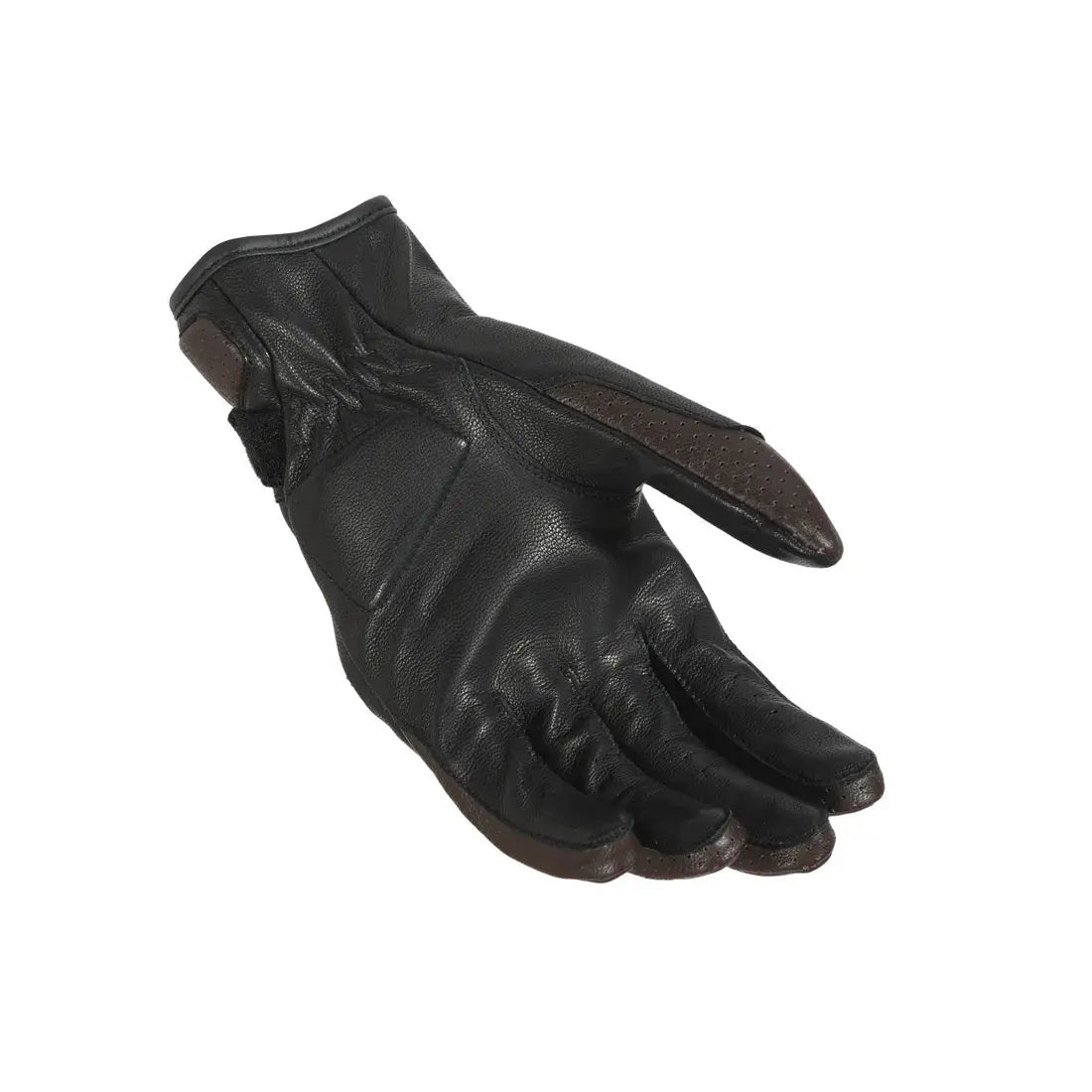 Macna Bold Leather Gloves Brown / Black  - FREE UK Shipping, FREE 365 Day Returns | Moto Central