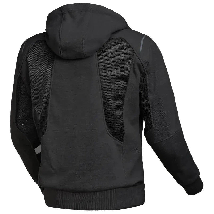Macna Breeze Hoodie Black  - FREE UK Shipping, FREE 365 Day Returns | Moto Central