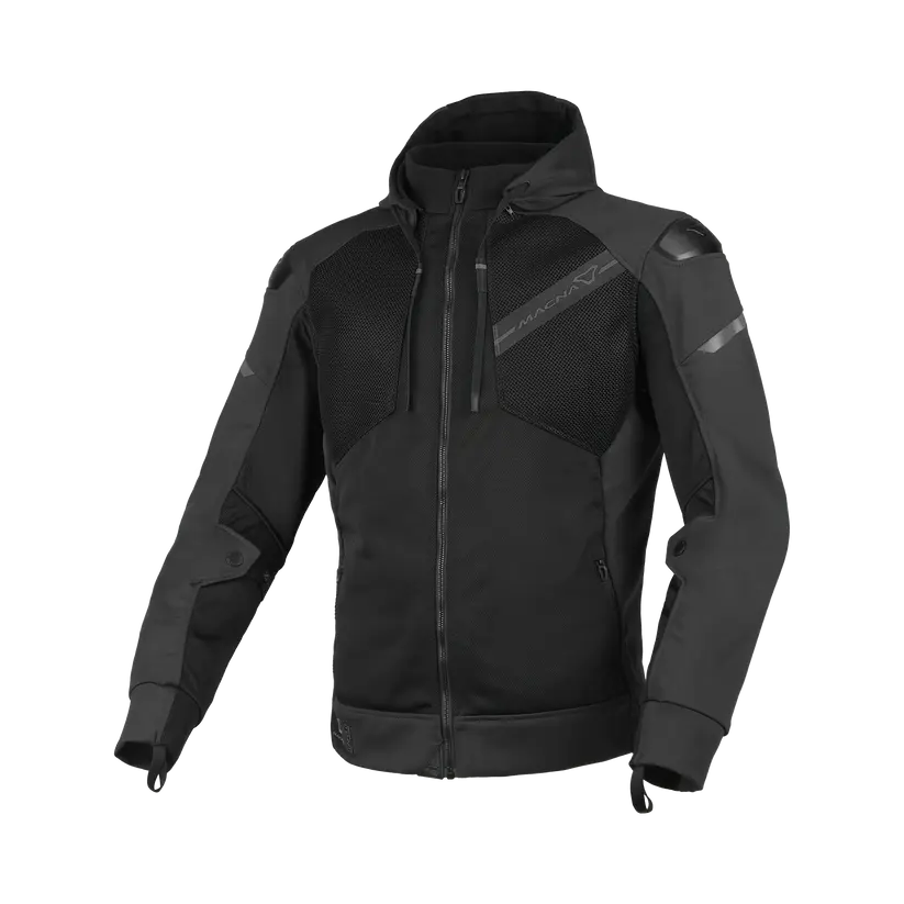 Macna Brero Textile Jacket Black FREE UK Delivery, FREE 365 Day Returns | Moto Central