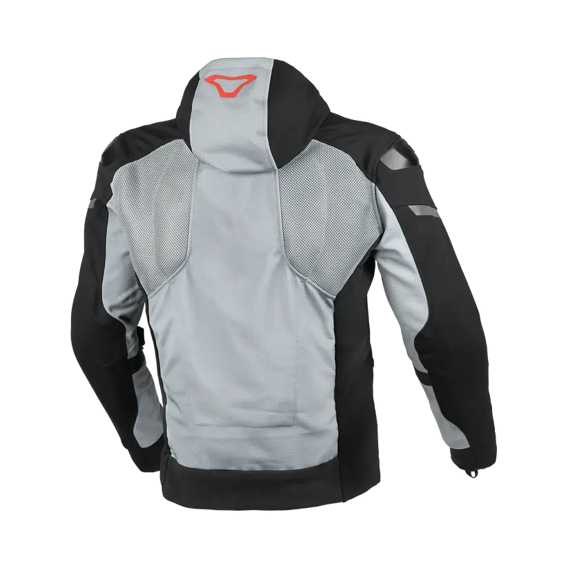 Macna Brero Textile Jacket Grey / Black FREE UK Delivery, FREE 365 Day Returns | Moto Central