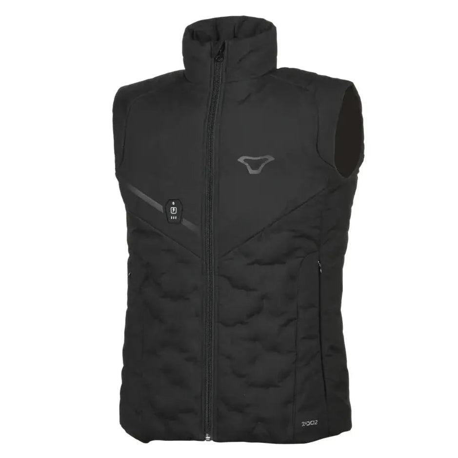 Macna Cloud Heated Body Warmer Vest Black  - FREE UK Shipping, FREE 365 Day Returns | Moto Central