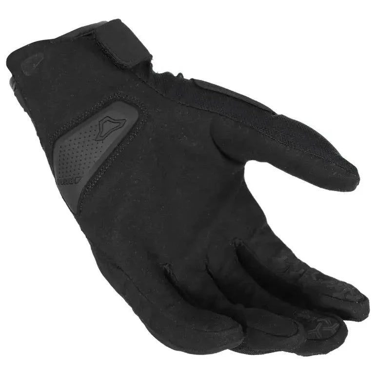 Macna Darko Short Textile Gloves Black  - FREE UK Shipping, FREE 365 Day Returns | Moto Central