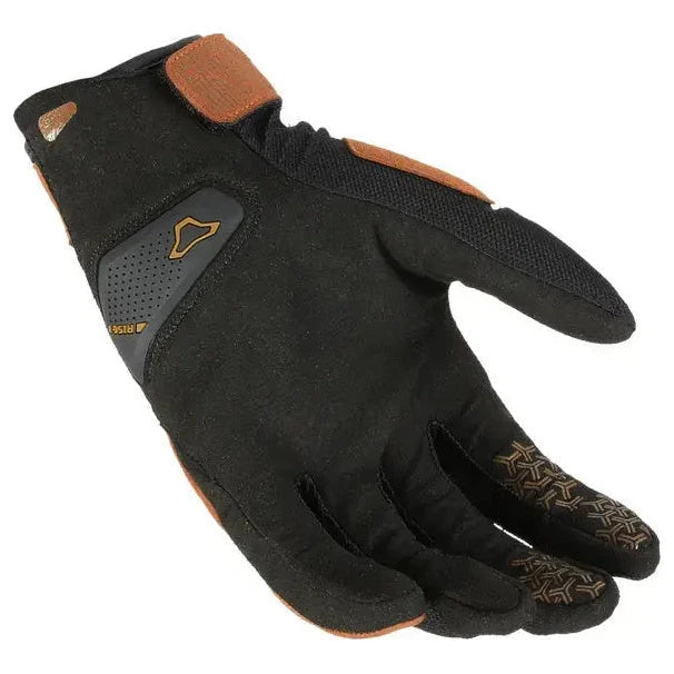 Macna Darko Ladies Textile Gloves Brown  - FREE UK Shipping, FREE 365 Day Returns | Moto Central