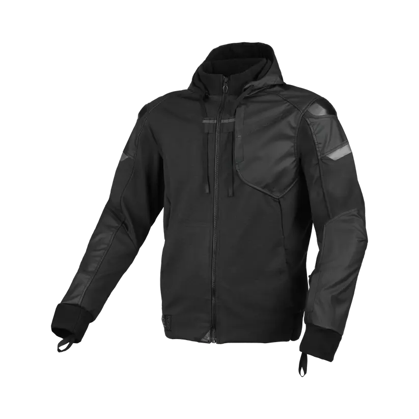 Macna Distec Textile Jacket Black FREE UK Delivery, FREE 365 Day Returns | Moto Central