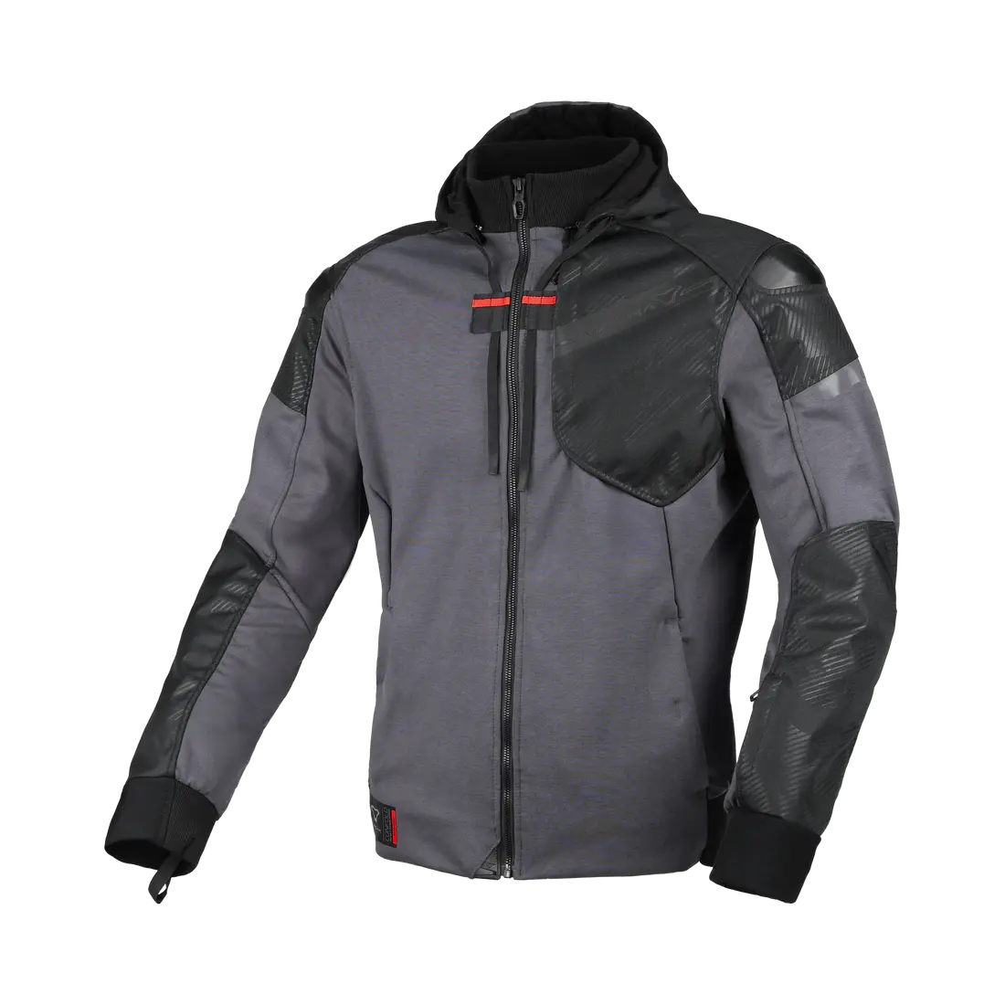 Macna Distec Textile Jacket Black / Grey FREE UK Delivery, FREE 365 Day Returns | Moto Central